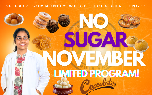 NO SUGAR NOVEMBER (Community Challenge)